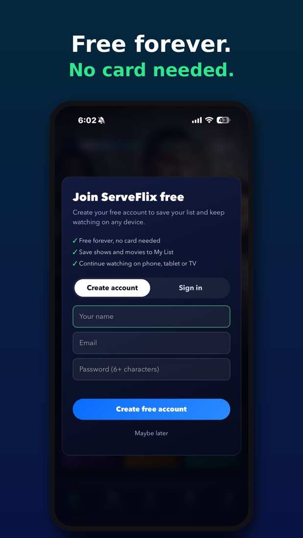 ServeFlix preview